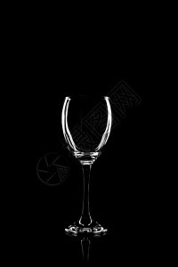 葡萄酒透明玻璃杯酒吧玻璃液体奢华反射派对黑色水晶庆典杯子图片