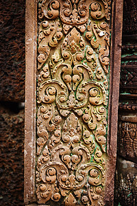 柬埔寨的巴斯救济社会史历史建筑宽慰风格建筑学浮雕文化宗教结构图片