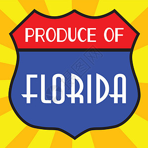 生产佛罗里达盾牌图片