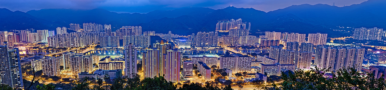 香港沙丁场景领土住宅街道天际建筑学景观住房民众摩天大楼图片