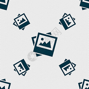 文件 JPG 图标符号 具有几何纹理的无缝模式 韦克托格式令牌星星标签邮票徽章创造力按钮质量阴影背景图片