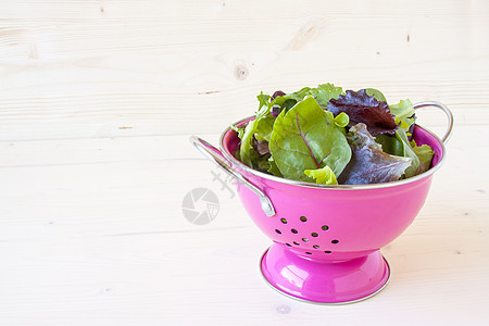 沙拉绿色和菠菜营养蔬菜青菜盘子健康食物叶子乡村饮食图片