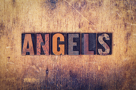 Angel概念 木制印刷品类型图片