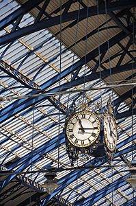火车站时钟建筑学铁路时间车站运输旅行建筑工作通勤者国标背景
