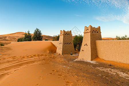 摩洛哥撒哈拉沙漠的伯伯营地 摩洛哥图片