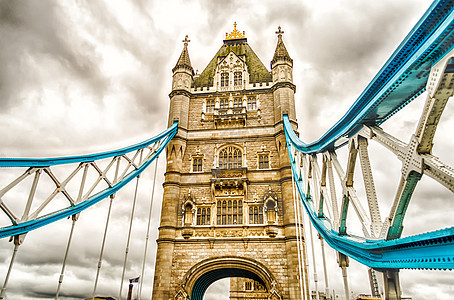伦敦塔桥王国首都运输历史旅行花岗岩纪念碑旅游反射天空图片