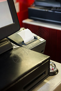 机器印刷收据图片