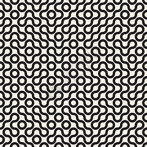 无矢量接缝黑白四圈线 几何磁带模式图片