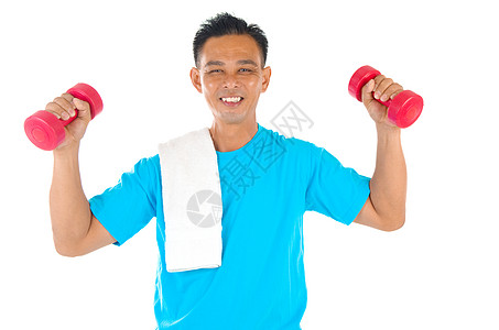 亚洲男子训练精力成人马来语班级运动男生白色健身房损失图片