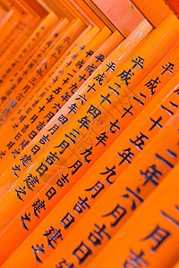 日本京都的神社文化神道人行道精神橙子小路写作地标字母遗产图片