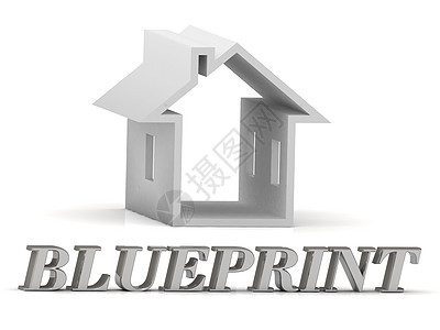 银字母和白屋的登记文书住房蓝色项目办公室住宅建筑师建筑建筑学工程师图片