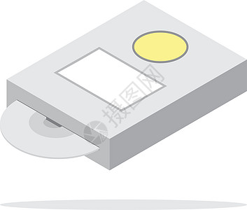 cd dvd rom 驱动器图标等度样式图片