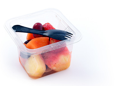 水果沙拉食物塑料小吃图片