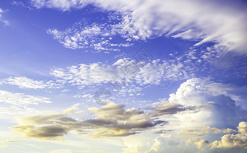 蓝天空背景蓝天气候晴天天空天堂天气多云蓝色云景阳光图片