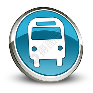 图标按钮方形公共汽车地面运输门票港口旅行交通徽标标识民众教练公车文字图片