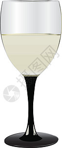 白葡萄酒杯饮料黄色液体玻璃酒厂高脚杯图片