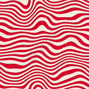 无矢量缝合无矢量的红白瓦脱扭曲线反曲矩形图片