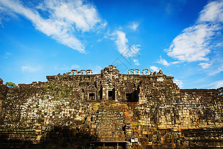 吴哥渡寺高棉语地方外观风化旅行文明目的地建筑旅游建筑学图片