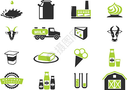 牛奶工业酸味用户商品酸奶元素设计纸盒瓶子收藏互联网图片
