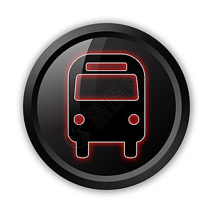图标按钮方形公共汽车地面运输贴纸公车司机交通教练旅行驾驶街道轨道标识图片