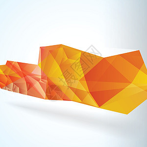 几何三角抽象矢量背景墙纸艺术插图阴影水果马赛克海报夹子水晶三角形背景图片