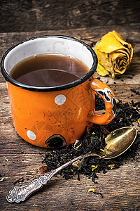 茶叶食物早餐植物香料香气叶子花瓣酿造茶器用具图片