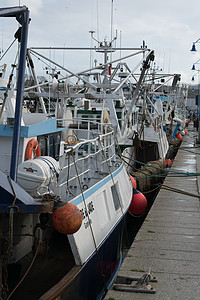 渔船港口钓鱼领航绳索轴承安全背景图片