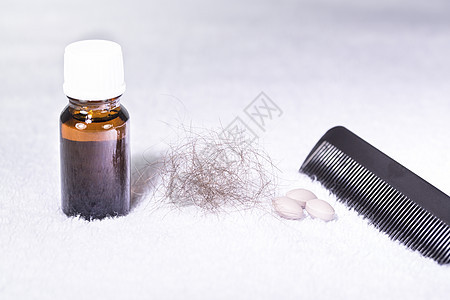 毛发损失问题药品疾病治疗脱发刷子化疗压力梳子男人癌症图片
