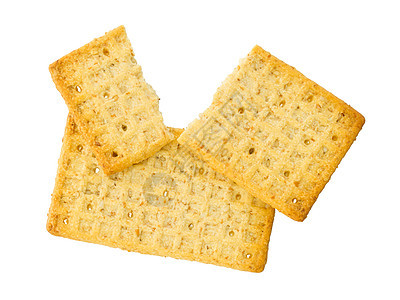 孤立的简单饼干白色美味零食膳食食物小麦棕色玉米面包生活图片