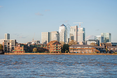 伦敦东部的泰晤士河国家码头市中心金融建筑学办公室首都前提企业建筑物图片