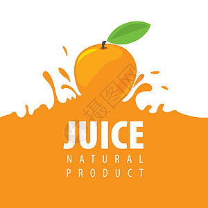 新鲜果汁的标识数字插图制造业植物饮食标签食物喷雾剂飞溅产品图片