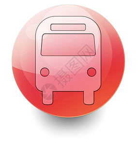 图标按钮方形公共汽车地面运输驾驶贴纸指示牌港口文字标识门票民众旅行教练图片