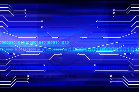 蓝背景摘要数字艺术亮点背景图片