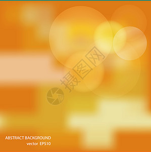 柔和的彩色抽象背景橙子辉煌圆圈黄色魔法插图魅力艺术反射光环图片
