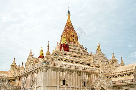 缅甸巴甘的阿南达寺庙旅行假期宝塔佛塔文化建筑学世界遗产旅游宗教图片