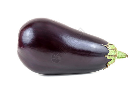 白背景的茄子种植营养饮食维生素食物蔬菜紫色美食圆形图片