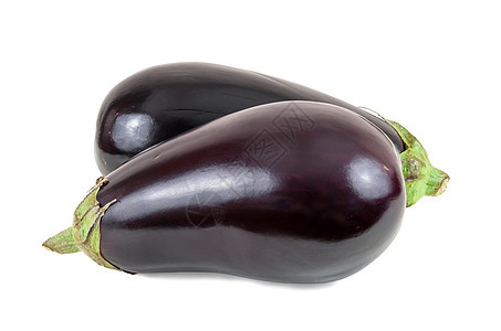 白背景的茄子种植蔬菜饮食食物美食维生素营养紫色圆形背景图片