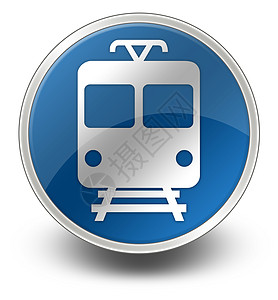 图标按钮图形培训大规模过境乘客文字轨道车皮旅行火车货物引擎象形指示牌图片