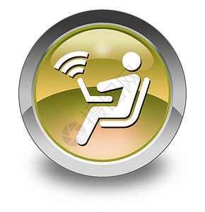 图标 按钮 平方图无线访问插图笔记本上网指示牌网吧电脑徽标细胞社会用户图片