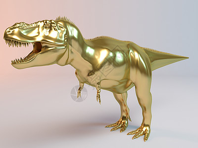 金色 3d Dino工作室生活反射眼睛金子射线力量勋章捕食者标签图片