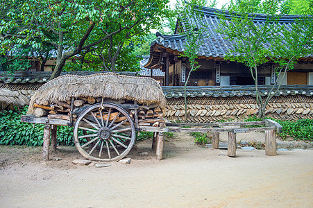 民村 韩国传统风格建筑Kore Suwon真相村庄房子历史性建筑学佛教徒历史艺术文化工艺图片