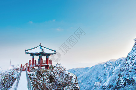 冬天的风景 科雷亚的Guemosan墙纸旅游晴天山脉国家森林公园爬坡天气天空图片