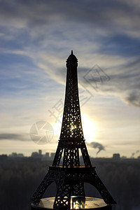 Eiffel 铁塔的微型图片