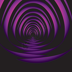 分形背景镶嵌条纹波纹紫色光泽螺旋化学光学圆圈插图图片