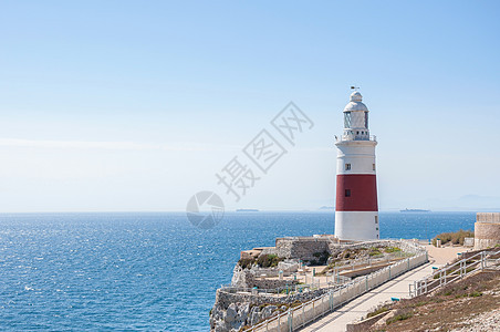 直布罗陀问题欧洲点灯塔组织岩石旅行假期导航蓝色海洋胡同海岸地标天空图片