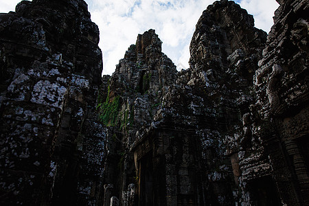 柬埔寨寺庙废墟建筑风格纪念碑宗教地方目的地石材高棉语旅游阳光场所图片