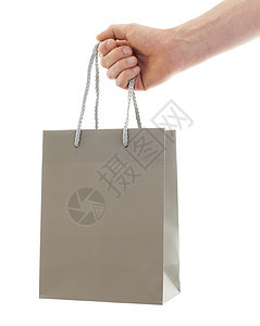 购物人 礼品袋男人白色运动市场店铺购物中心男性购物者顾客杂货图片
