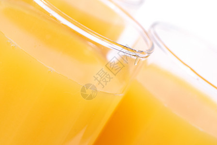 带橙汁的玻璃杯营养液体宏观水果柠檬热带玻璃果汁饮料食物图片