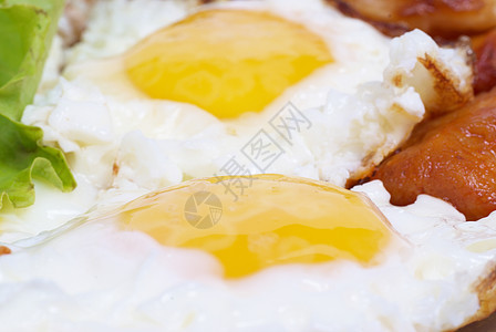煎蛋早餐烹饪美食午餐猪肉火腿盘子用餐餐厅饮食图片