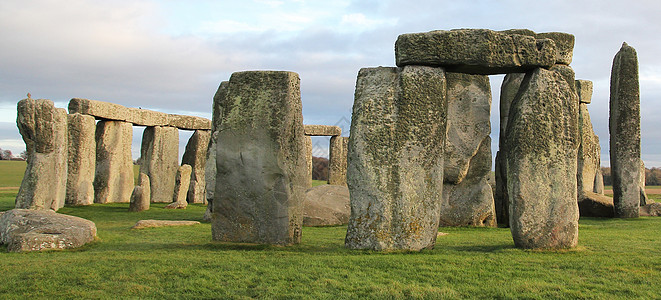 联合王国英格兰巨石柱蓝色历史性纪念碑游客岩石建筑英语世界废墟天空图片